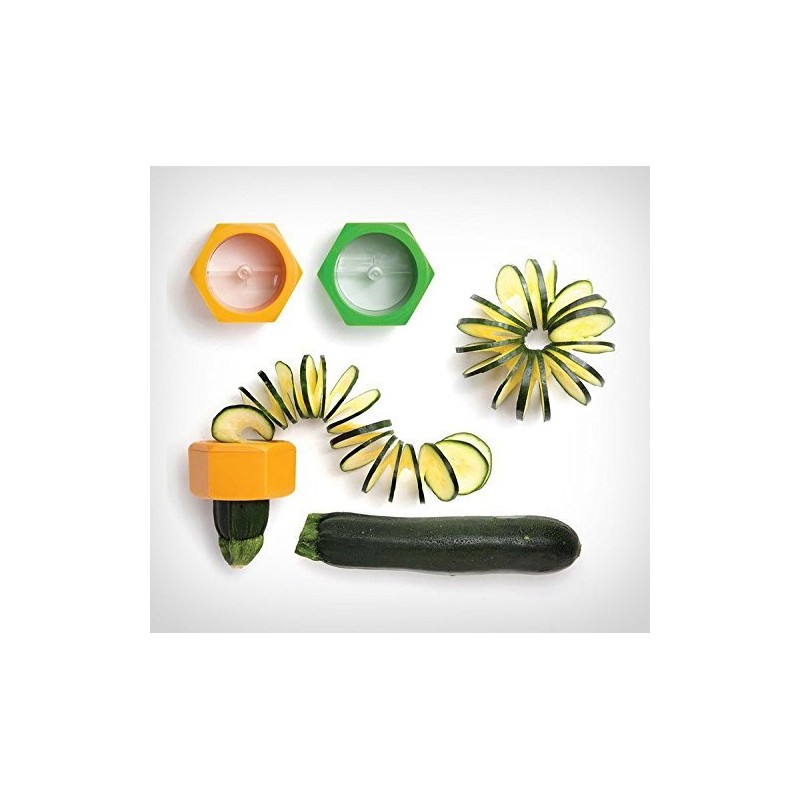 Eco-Friendly Cucumber Spiral Slicer Slicer Kitchen Tool Cutter Sharpener