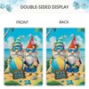 It's 5 O'clock Somewhere Garden Flag Funny Gnome Garden Flag