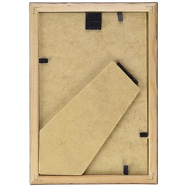 goldbuch Cornice per Foto Skandi 10 x 15 cm, Cornice Singola in Vero Legno, da appoggiare, Cornice in Legno con Supporto da Parete, Cornice per Foto, Colore: Marrone