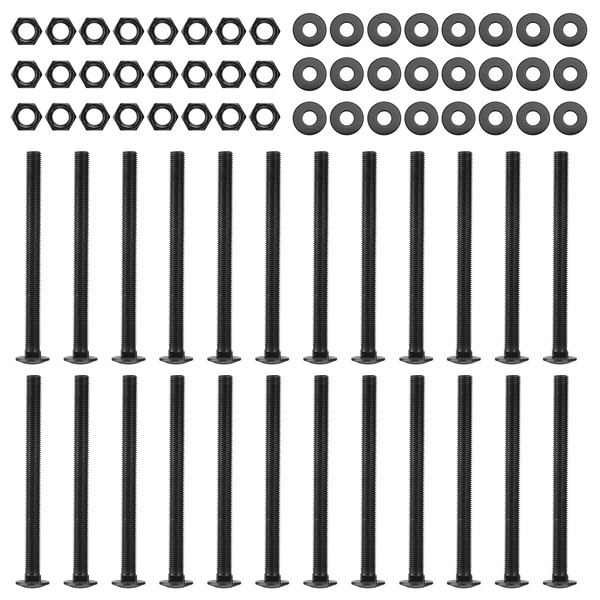 1/2 x 6 Inch Carriage Bolt Kit, Rust Resistance Bolts