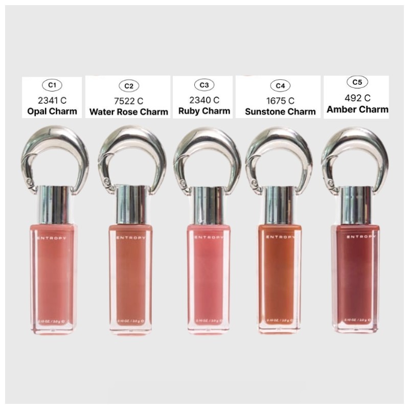ENTROPY Charm Tint Glow 3g, Color:C3 Ruby Charm (2340 C)