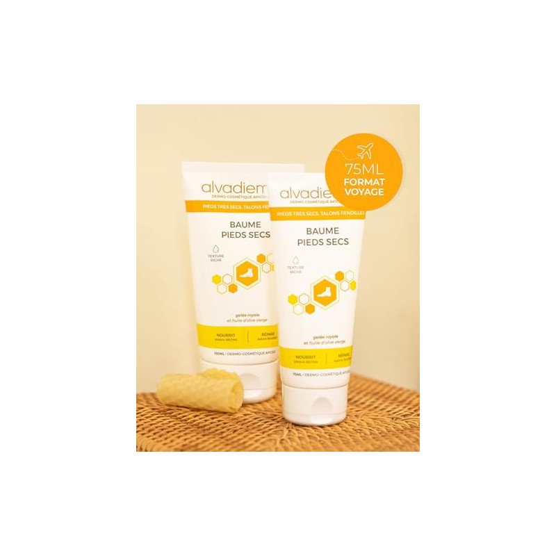 Dry Foot Balm 75 ml with Royal Jelly - Very
