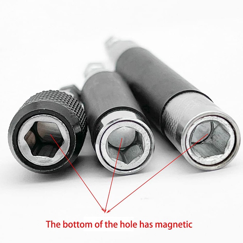 Saipor Magnetic Screw Drive Guide Drill Bit Tip Holder Screwdriver