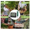 Tester Meter with LCD Display for Moisture, Temperature,Sunlight, and Time-Digital