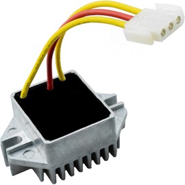 TUQPEI Voltage Regulator 691573 808297 Compatible with Most Briggs Stratton 294000 303000 305000 350000 351000 Engines with 20 Amp Charging System