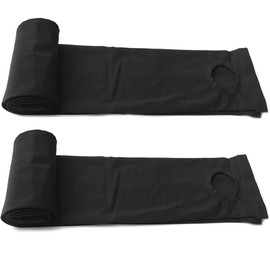 DANCEYOU 2 Pairs Ballet Tights Dance Tights for Girls Children and Women, Black with stirrups - 2 pieces