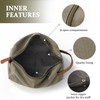 Janhavi Waterproof Travel Bag, Canvas Toiletry Bag for Men, Gifts