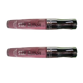 Pack of 2 Rimmel Stay Glossy 6HR Lip Gloss, Stay My Rose # 160