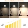 CRISETEK Clip on Desk lamp, Reading Light, Reading lamp, Flexible