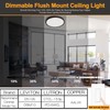 Bargeni 2 Pack Flush Mount Ceiling Light,12 inch Ceiling Light