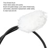 Saxophone Neck Cleaning Brush 50cm Bendable Metal Cotton Thread and