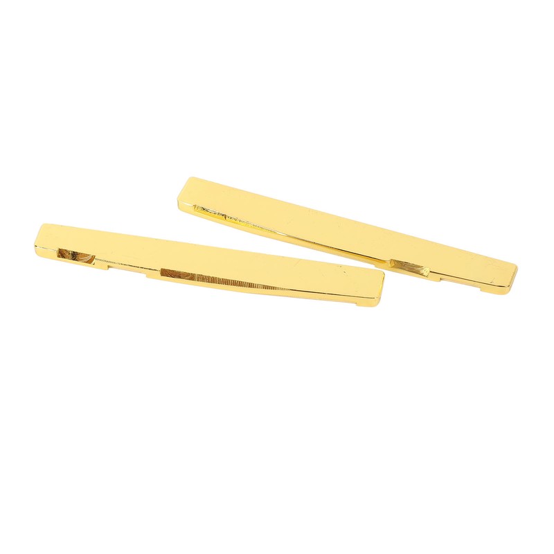 Acoustic Guitar Saddle Bridge Replacement Brass Metal Musical Instrument Accessories