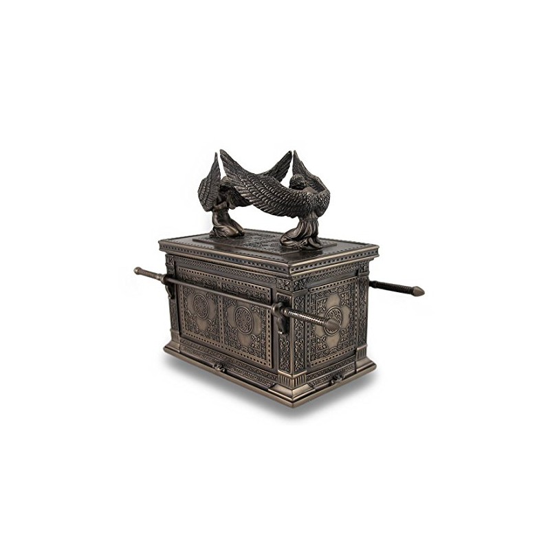 Stunning Bronze Finished Ark of The Covenant Trinket Box