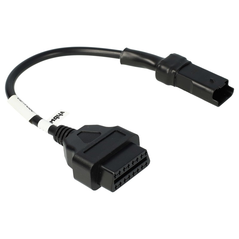 vhbw OBD2 Adapter 4 Pin to OBD2 16 Pin Compatible
