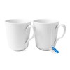 Royal Copenhagen 1016918 White Fluted Pair Mug L Wedding Gift