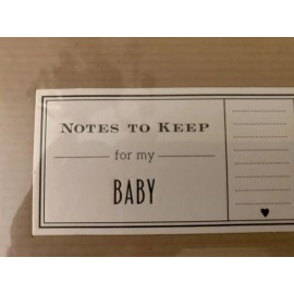 Redrock Traditions Notes to Keep for My Baby Journal Book