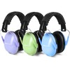 MelonArt 3 Pack Kids Ear Protection Noise Cancelling Headphones for
