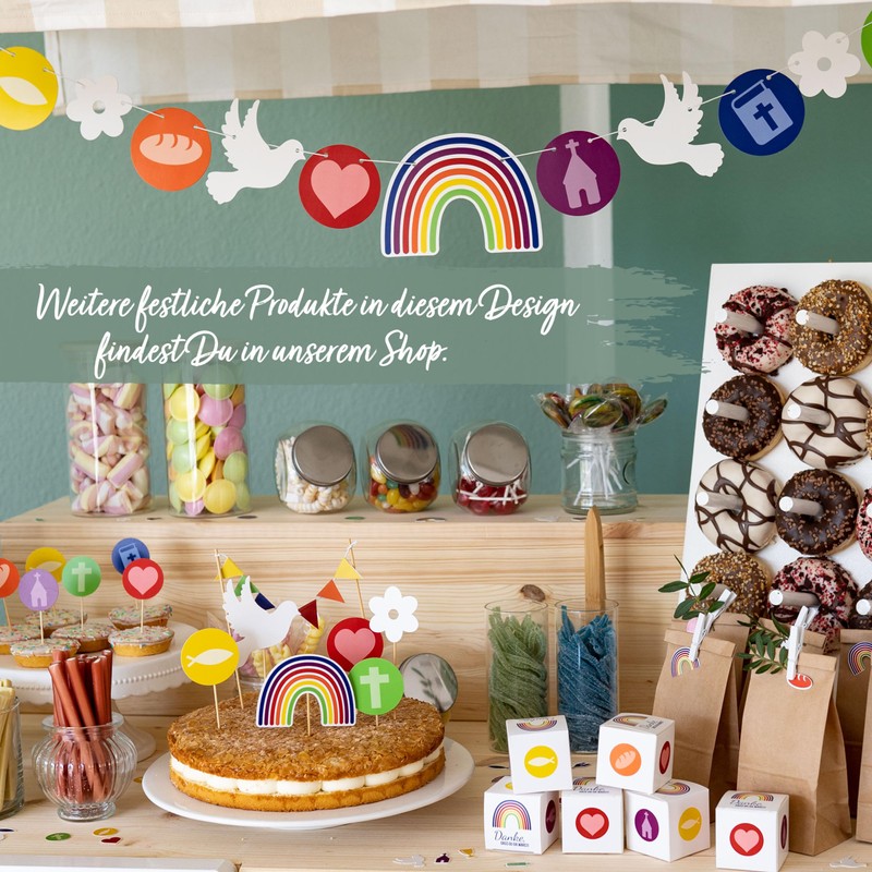 Papierdrachen 200 Colourful Printed Confetti for Special Occasions - Festive