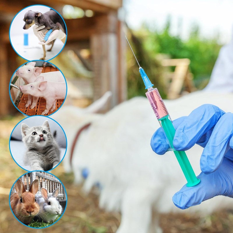 100 pieces 23G 0.6 x 25 mm stainless steel dispensing