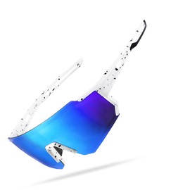 suoso Sport Sunglasses Men Cycling Running Glasses Outdoor UV Protection,Steel Blue