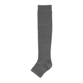 TERAX CARETECT 03915307 High Socks, Promotes Circulation, Far Infrared, Toures, Promotes Circulation, Femtech, Open Toe, Women's, No Tightening, Warm, 97.charcoal