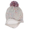 Sterntaler Unisex Children's Hat Baby Inkastrick Hat with Bobble, beige