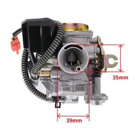 Aylux 139QMB Carburetor for 49cc 50cc GY6 4 Stroke Scooter Taotao Moped ATV Go Kart Quads Buggy Kymco PD18J Engines