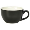 Genware Royal Bowl Shaped Cup Black 6oz / 170ml
