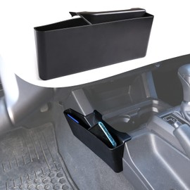 Lcojicep Central Control Storage Box Compatible with Toyota Tacoma 2016 2017 2018 2019 2020 2021 2022 2023 Central Control Side Storage Box Interior Organizer Accessories (Left)