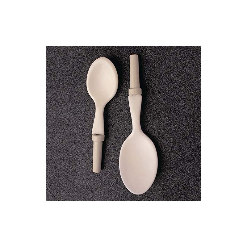 Homecraft Kings Soft Coated Spoon, PVC Utensil, Rubber Spoon, Bite