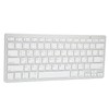 Wireless Keyboard English Thai Bilingual Portable Stylish Ultra Thin Silver