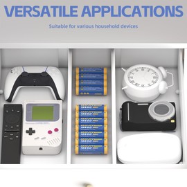 QOJH 4 Pack 3.7 Volt Button Top 18650 Rechargeable Batteries, Lithium Battery for Headlamps, Flashlights, Doorbells, RC Cars, Outdoor Garden Lights