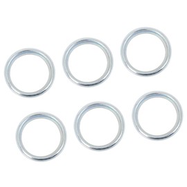 A ABSOPRO Drain Washer Drain Bolt Gasket Oil Change Fits 803916010 M16 Subaru Impreza Fits 2012-2018 Set of 6