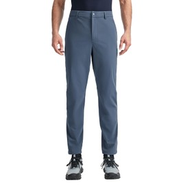 KAILAS Softshell Hiking Pants Men Outdoor Waterproof Insulated Windproof Outdoor Travel Climbing Stretch Pants Lightweight Blue