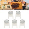 5 Pcs Bee Feeder Beehive Entrance Drinking Feeder Plastic Bee
