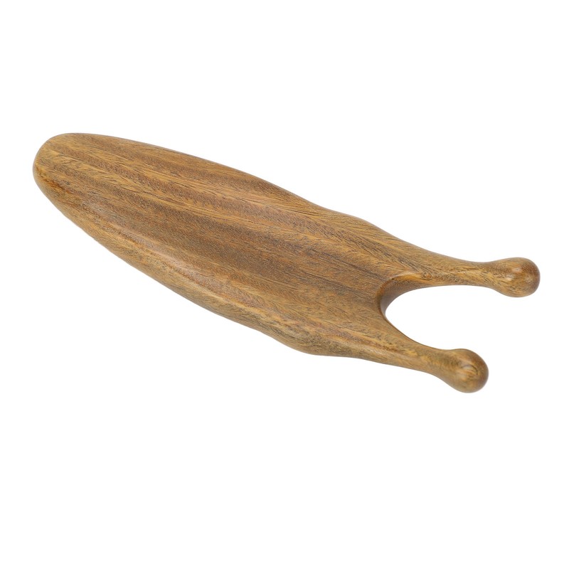 Sandalwood Massage Comb Wide Tooth Scalp Scraping Comb with Nose