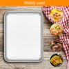 2 Pcs Toaster Oven Pan 304 Stainless Steel Small Baking