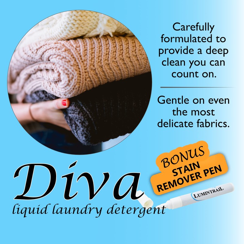 Tyler Glamorous Wash Diva Fine Laundry Detergent with a Lumintrail