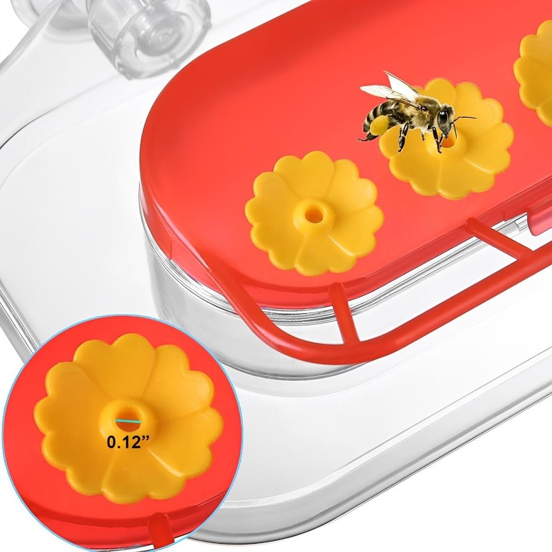 Window Hummingbird Feeder, Outdoor Hanging Hummingbird Feeder for Viewing, Strong