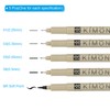 PATIKIL Micro Pen Fineliner Pens Set, 5Pcs Multiliner Fine Point