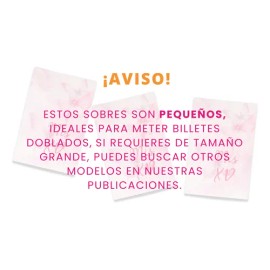 100 Sobres De Dinero, Mariposas Y Corazones, Quince Años                                                                                              