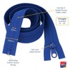 Black 28" (71cm) Chunky Zip – Separating #5 Weight Zipper,