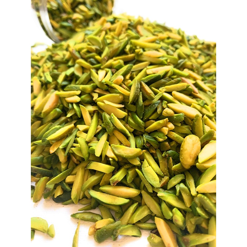 Pistachio Silvered, Unsalted, Pistachio Slices. slivered Pistachio, Healthy Proteins Food,