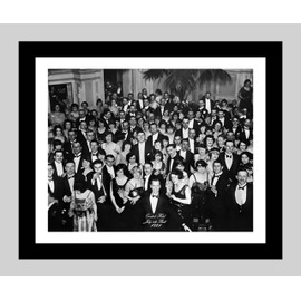 Framed Shining Overlook Hotel New Years Eve Party Autograph Promo Print (Black, 16x20)