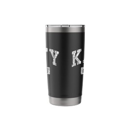 Katy Texas TX Vintage Sports Established Design Stainless Steel Insulated Tumbler
