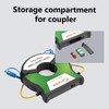 KOMSHINE OTDR Launch Cable Box Patch Cord Fiber Ring Single