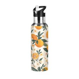 Takeya Actives Botella de agua de acero inoxidable aislada al aspiradora de 32 onzas con tapa de popote, calidad premium, color lila