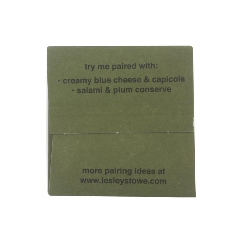 Raincoast Crisps Leslie Stowe, Rosemary Raisin Pecan Crackers, 5.3 ounces