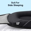 INNELO Cotton Sleeping Mask for Side Sleepers, Improved 3D Light