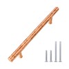Akicon 5 Inch Hole Center Hammered Copper Kitchen Cabinet Handle